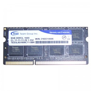 Ram laptop Team Elite 8GB - DDR3 - 1600MHz - PC3...